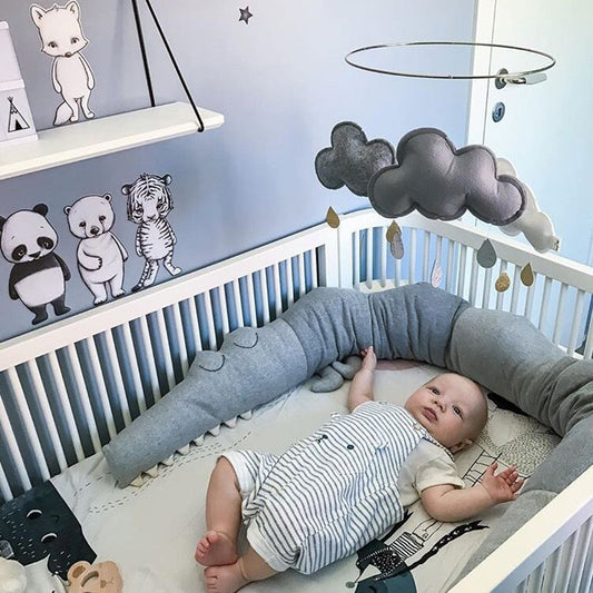 Baby Bedding Cartoon Baby Crib Bumper Pillow Infant Cradle Kids Bed Fence Baby Decoration Room Accessories - Eris’ Closet & Baby Essentials