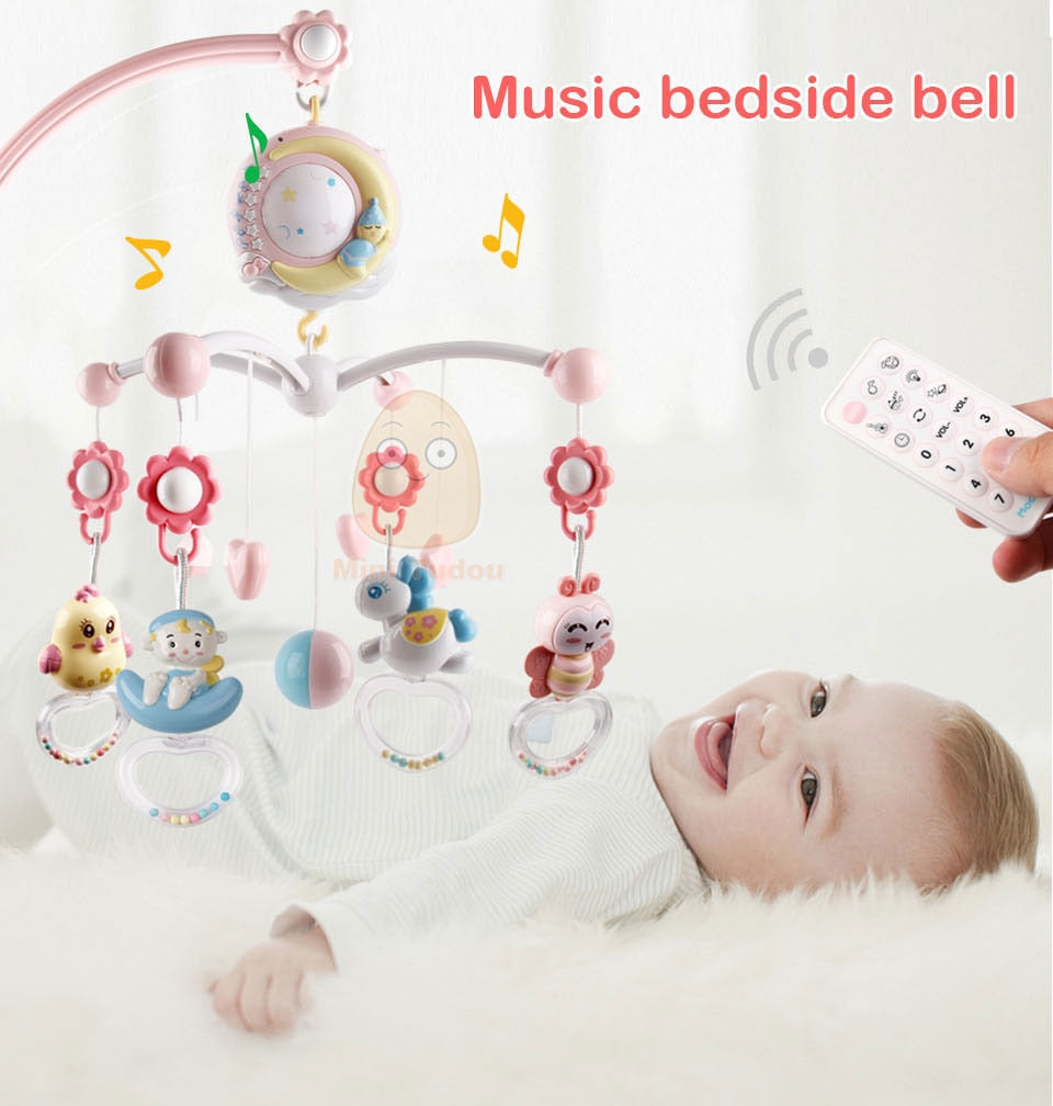 Newborn Crib Bed Bell Toddler Rattles Toy - Eris’ Closet & Baby Essentials