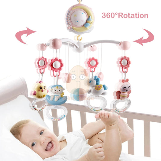 Newborn Crib Bed Bell Toddler Rattles Toy - Eris’ Closet & Baby Essentials