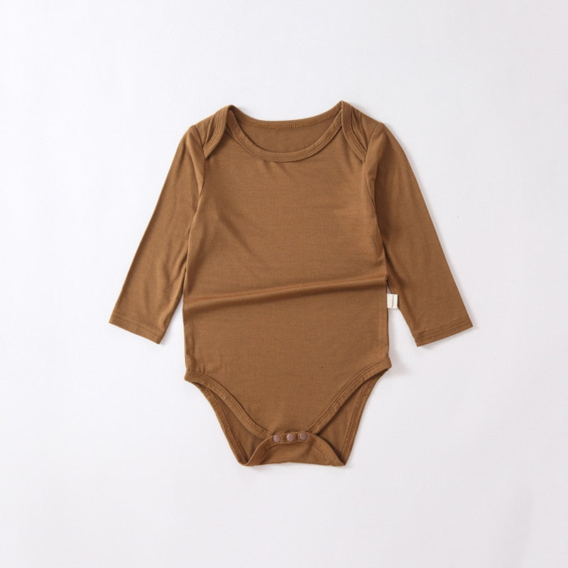 Bamboo Fiber Baby Zipper Jumpsuit - Eris’ Closet & Baby Essentials