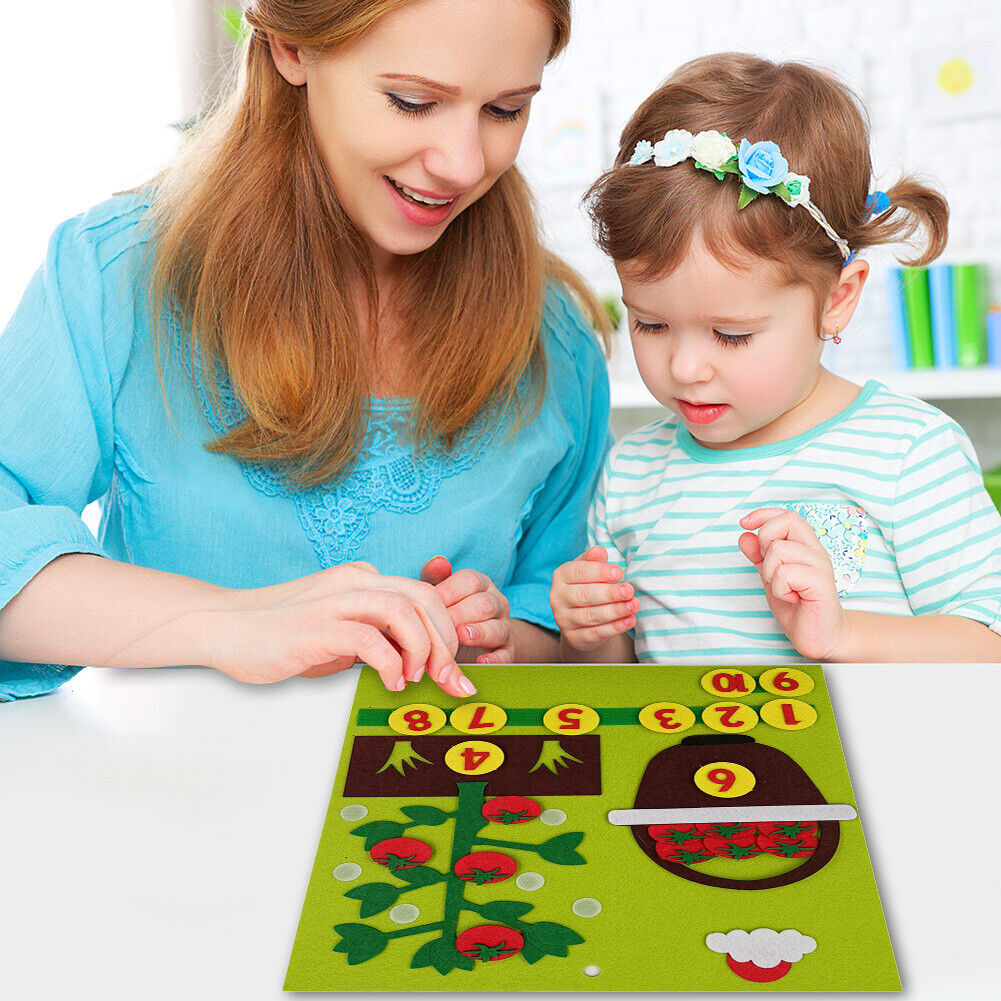 Montessori Inspired "Learn to Count" Felt Board