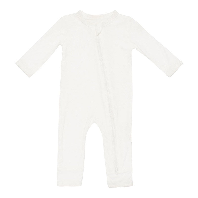 Bamboo Fiber Baby Zipper Jumpsuit - Eris’ Closet & Baby Essentials