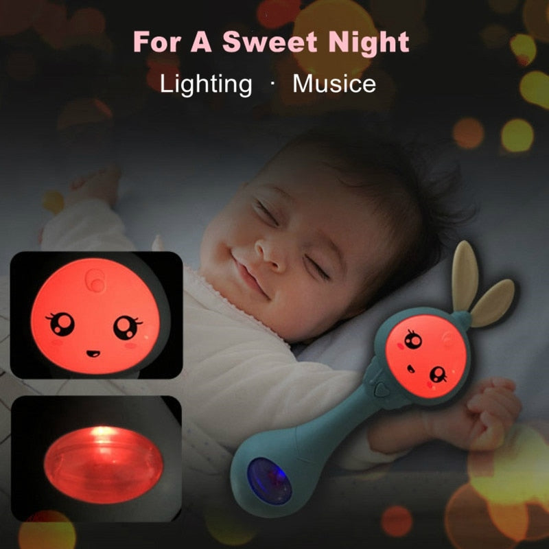 Baby Music Flashing Rattle Toys - Eris’ Closet & Baby Essentials