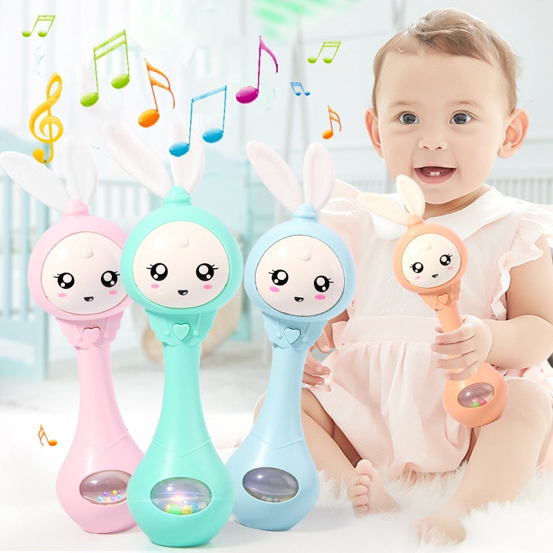 Baby Music Flashing Rattle Toys - Eris’ Closet & Baby Essentials