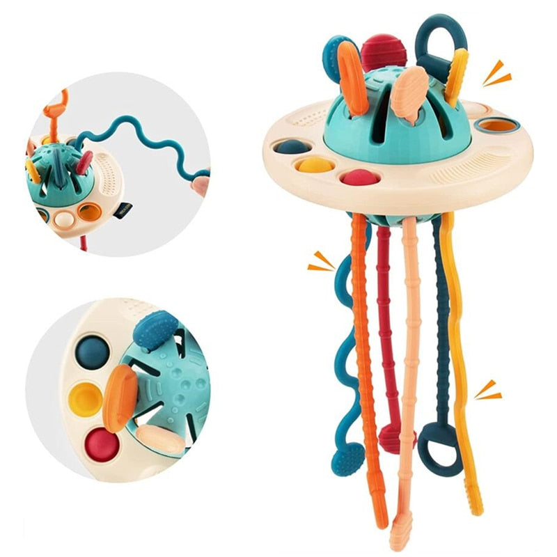 Montessori Pull String Sensory Toys - Eris’ Closet & Baby Essentials