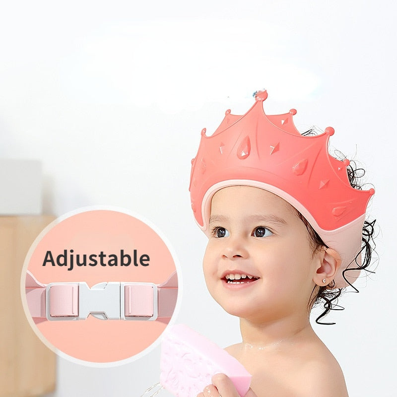 Adjustable Baby Bath Shampoo Shower Cap - Eris’ Closet & Baby Essentials