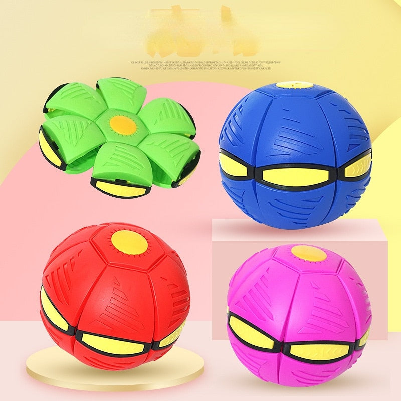 Phlat Ball Flying Disc Ball Magic Pop-Up UFO BALL Flat Throw Dis