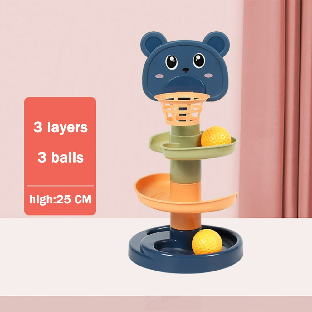 Rolling Ball Pile Tower Early Educational Toy - Eris’ Closet & Baby Essentials